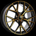 DAI Wheels A-Spec Gloss Black - Machined Face - Bronze Face