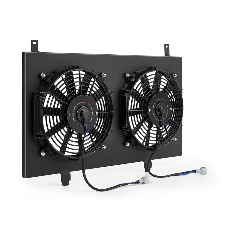 Mishimoto 03-06 Nissan 350Z Cache-ventilateur en aluminium noir