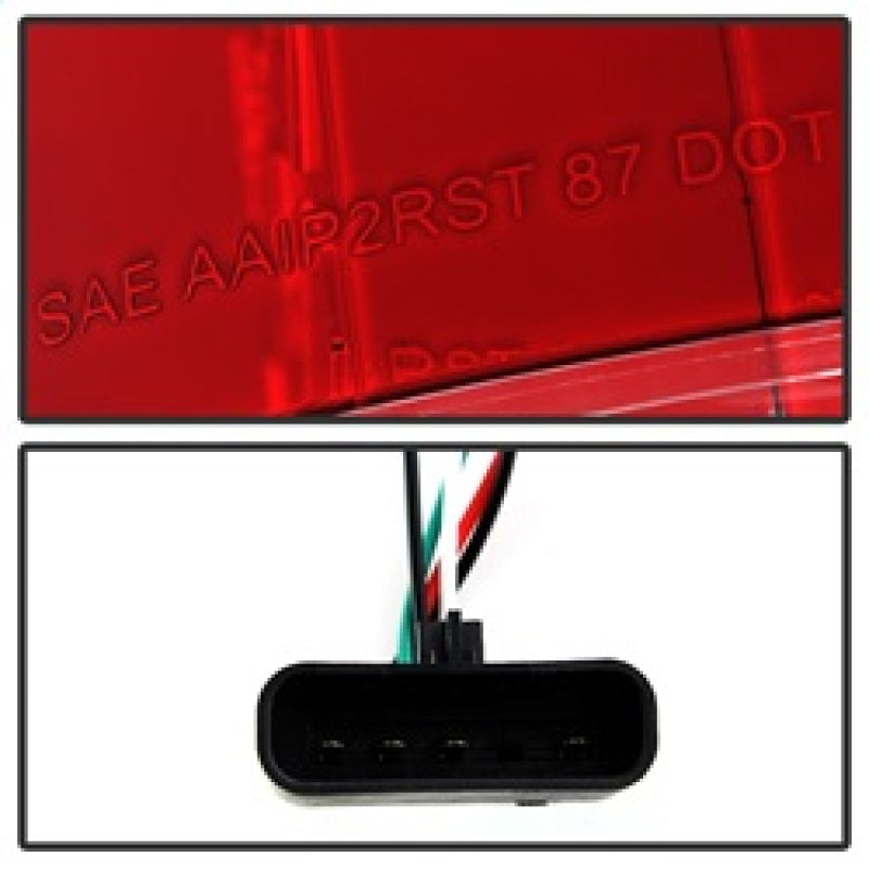 Spyder Chevy C/K Series 1500 88-98/Blazer 92-94 Feux arrière LED Rouge Clair ALT-YD-CCK88-LED-RC