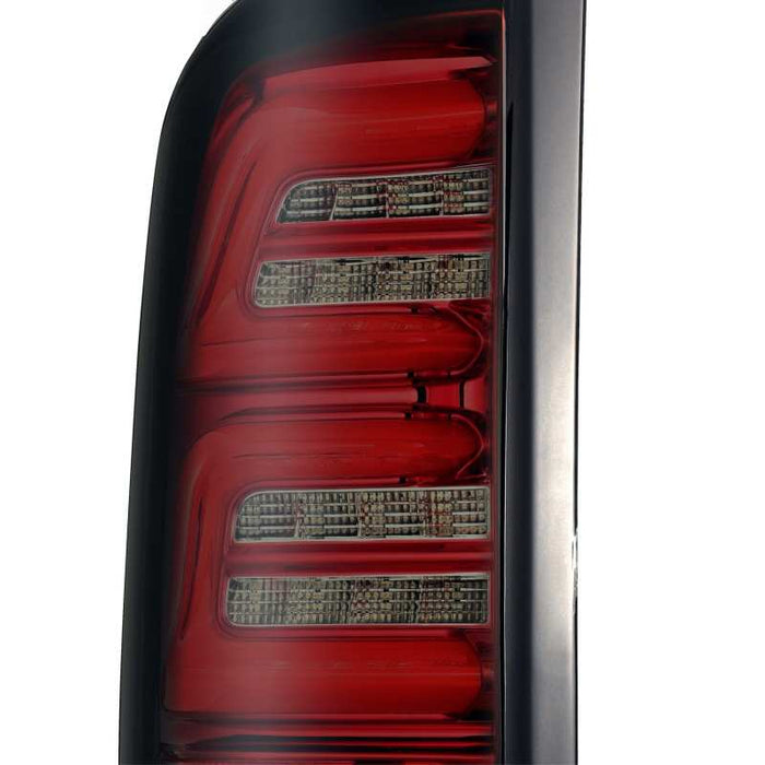AlphaRex 97-03 Ford F-150 (Sauf cabine SuperCrew 4 portes) Série PRO Feux arrière LED Rouge Fumée