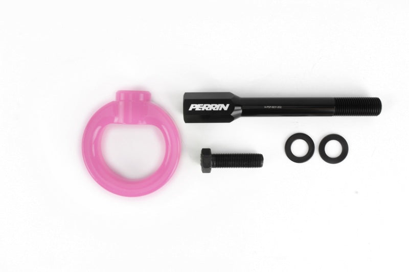 Kit de crochet de remorquage PERRIN pour Subaru WRX/STI 02-07 (avant) - Hyper rose