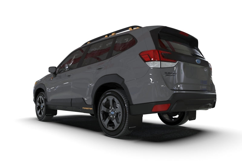 Rally Armor 2022 Subaru Forester (Incl. Wilderness) Bavette garde-boue UR noir avec logo blanc
