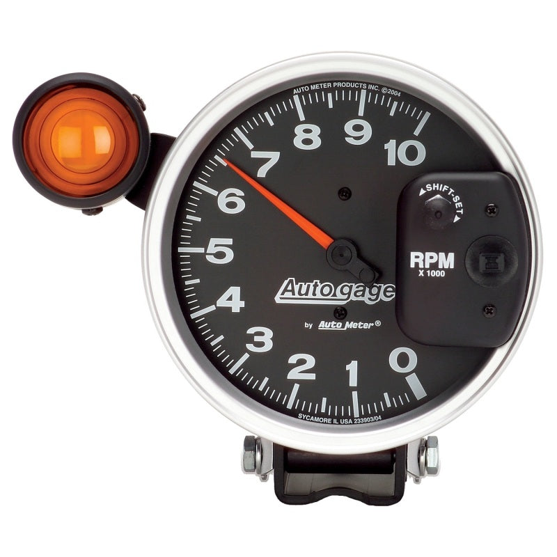 Autometer 5 pouces 10 000 tr/min Monster Shift Lite Tachymètre sur piédestal