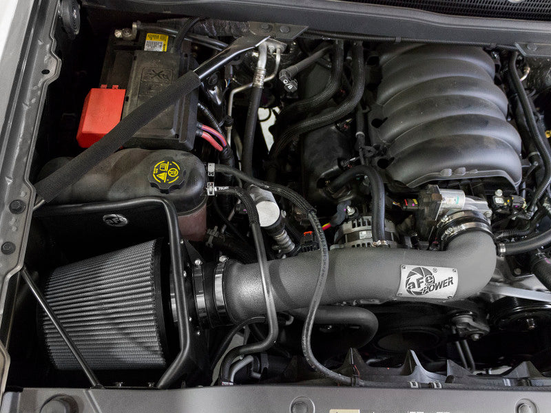 aFe Magnum FORCE Pro DRY S Stage-2 Admission 14-17 GM Silverado/Sierra 1500 5.3L/6.2L avec ventilateur électrique