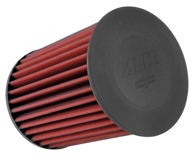 Filtre à air AEM DryFlow - Rond 2,75 pouces ID x 6,25 pouces OD x 8,25 pouces H pour Ford/Volvo 2007-2014