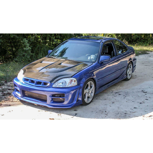 KBD Honda Accord ALL 1998-2002 R34 Style 1 Piece Polyurethane Front Bumper