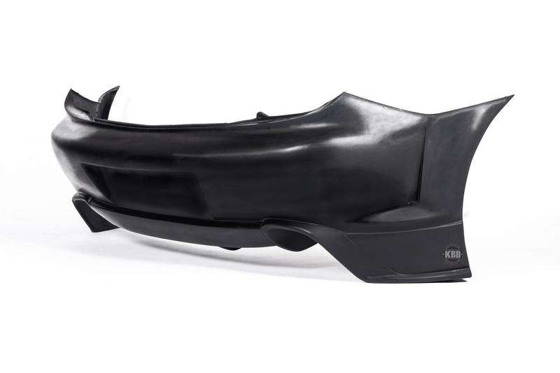 KBD Mazda RX8 2004-2008 MS Style 1 Piece Polyurethane Rear Bumper