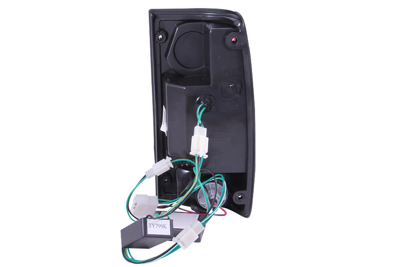 Feux arrière LED ANZO 1989-1995 Toyota Pickup Rouge/Transparent