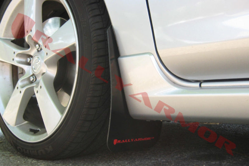 Rally Armor 04-09 Mazda3/Speed3 Garde-boue UR noir avec logo rouge