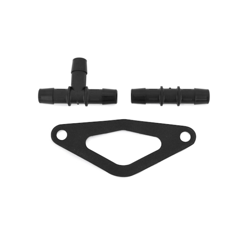 Kit échangeur air/air gros volume Mishimoto pour Subaru WRX 02-07 / STi 04-07 - Argent/Durites noires - Non compatible avec conduite à droite