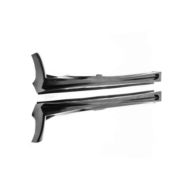 KBD Chevrolet Astro 1995-2004 (GMC Safari Van 1995-2004) Hollywood Style 2 Piece Polyurethane Side Skirts