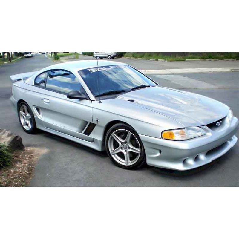 KBD Ford Mustang 1994-1998 Sallen Style 2 Piece Polyurethane Side Skirts