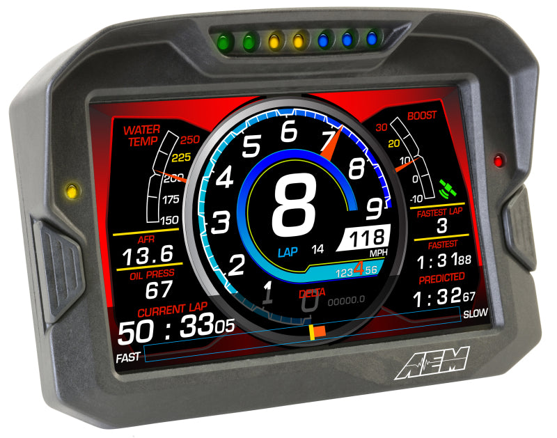 AEM CD-7 Non Logging Race Dash Affichage numérique en fibre de carbone (entrée CAN uniquement)