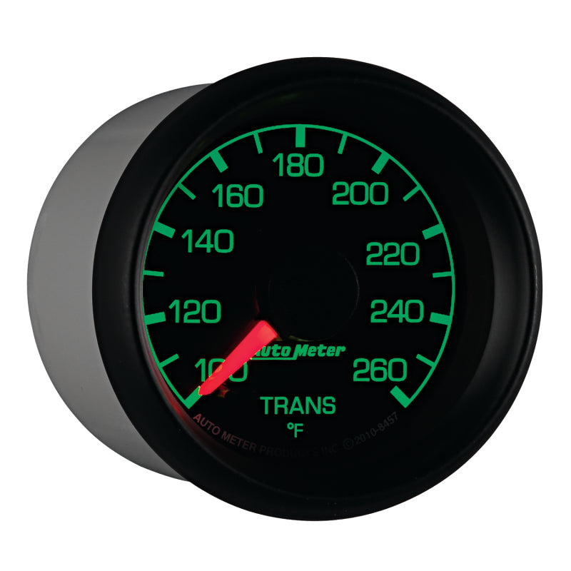 Autometer Factory Match Ford 52,4 mm Balayage complet Électronique 100-260 Deg F Jauge de température de transmission