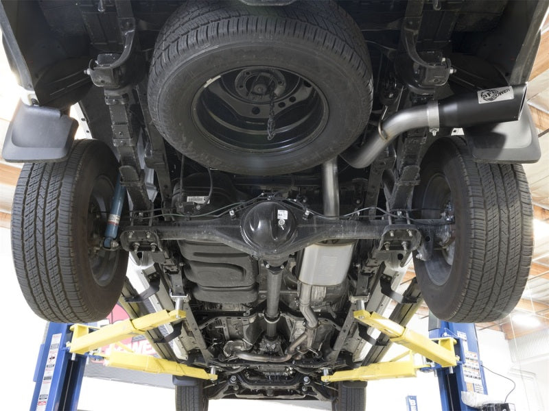 aFe MACHForce XP Cat-Back SS avec embouts noirs 16 Toyota Tacoma V6-3.5L