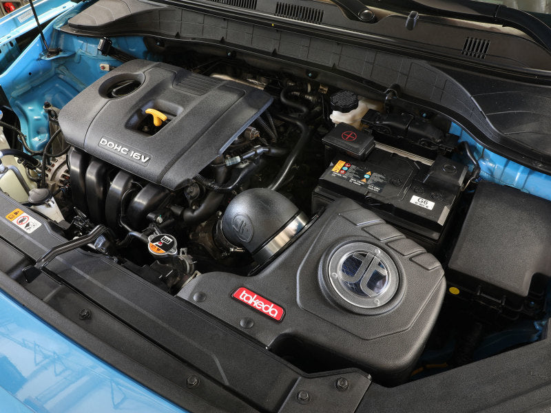 aFe 18-21 Hyundai Kona L4 2.0L Takeda Momentum Système d'admission d'air froid avec support Pro 5R