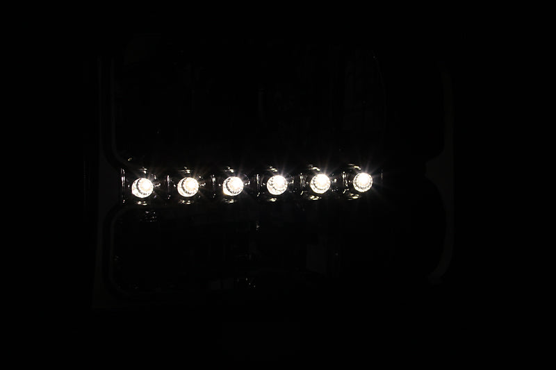 ANZO 2003-2017 Chevy Express Cristal Phare Noir