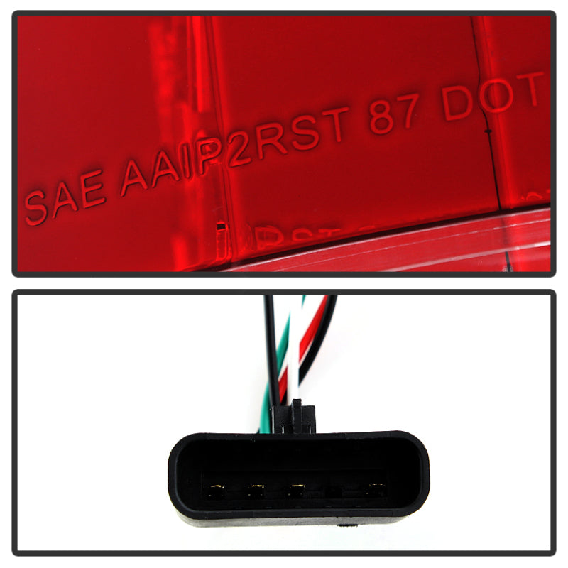 Spyder Chevy C/K Series 1500 88-98/Blazer 92-94 Feux arrière LED Rouge Clair ALT-YD-CCK88-LED-RC