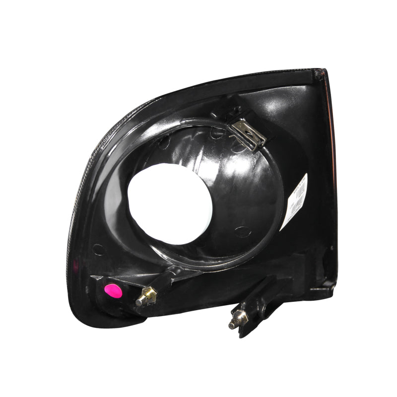 Feux de coin ANZO 1997-2003 Ford F-150 Style Harley-Davidson avec réflecteur ambre et boîtier noir