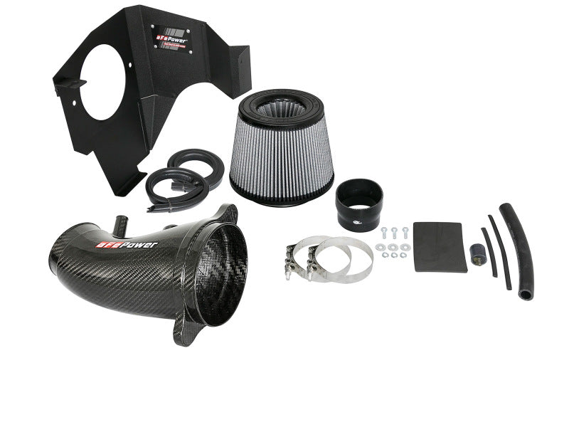 aFe POWER Magnum FORCE Fibre de carbone Stage 2 Pro Dry S CAIS - 11-18 Dodge Challenger/Charger V8-6.4L