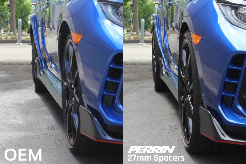Entretoises de roue PERRIN 17-25 Honda Civic Type R / 22-26 Acura Integra Type S 64,1 mm 5x120 27 mm - Paire