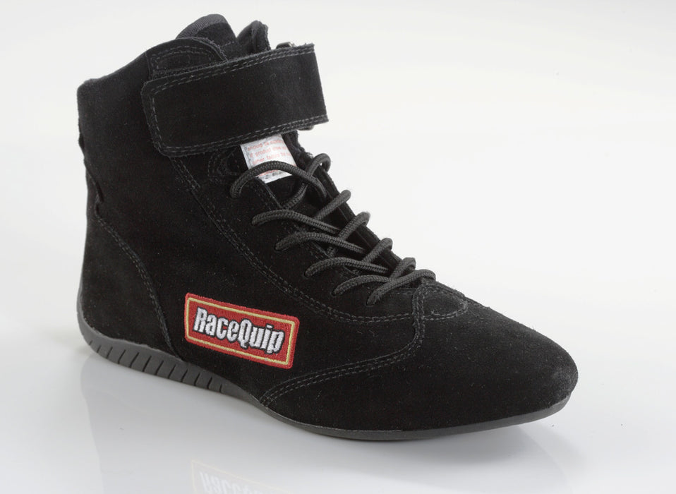 30300100 RaceQuip Basic Race Shoes SFI 3.3/ 5 Certified, Black Size 10.0