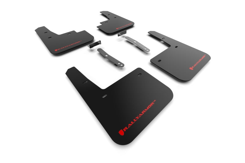 Rally Armor 2022 Hyundai Kona N Garde-boue noir UR avec logo rouge