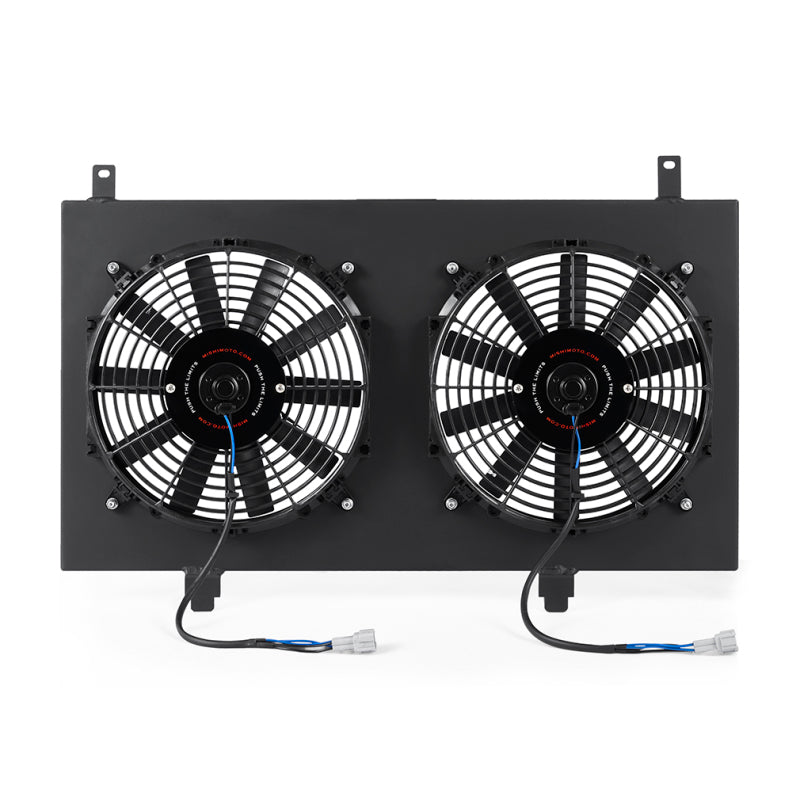 Mishimoto 03-06 Nissan 350Z Cache-ventilateur en aluminium noir