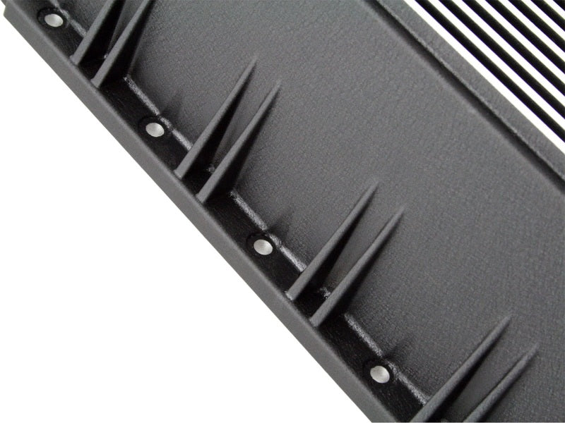 afe Transmission Pan (noir); Camions diesel Ford 03-10 V8-6.0/6.4L (td)