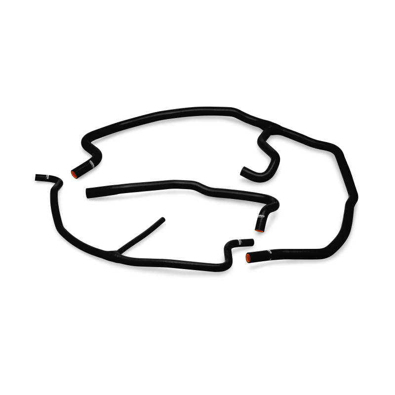 Kit de durites auxiliaires en silicone noir Mishimoto pour Chevy Corvette/Z06 05-08