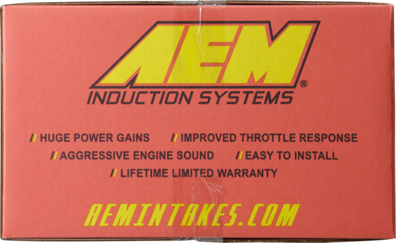AEM 02-06 WRX/STi Admission de RAM courte rouge