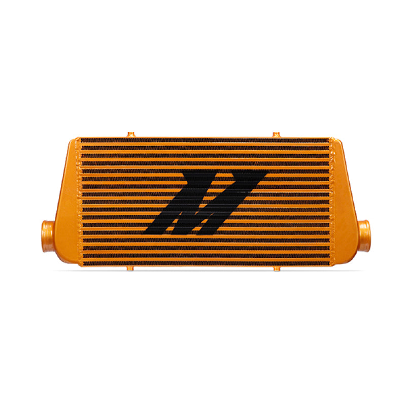 Mishimoto Échangeur de chaleur universel Gold R Line – Dimensions hors tout : 31x12x4 – Dimensions du noyau : 24x12x4 – Entrée/Sortie