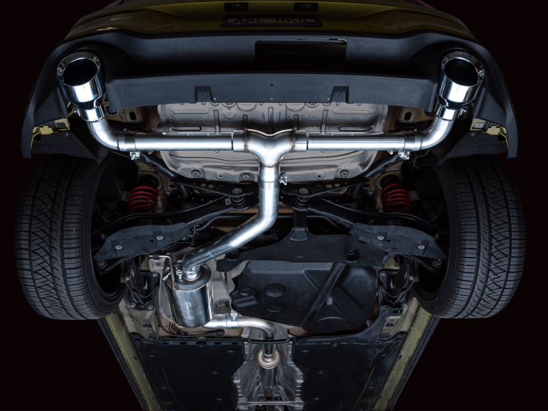 Échappement AWE 2022 VW GTI MK8 Touring Edition - Embouts en argent chromé