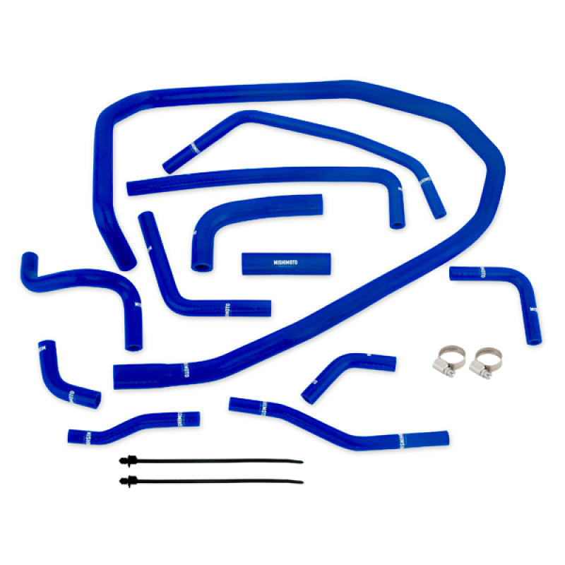 Kit de durites auxiliaires de radiateur en silicone bleu Mishimoto pour Subaru WRX 2015