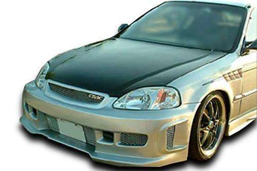 KBD Honda Civic ALL 1999-2000 BW Spec Style 1 Piece Polyurethane Front Bumper
