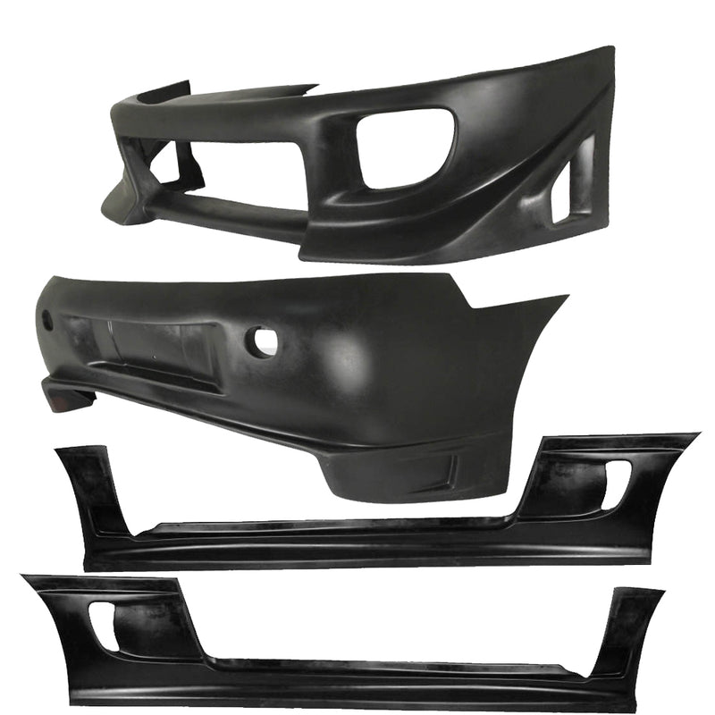KBD Mitsubishi Eclipse 1995-1999 (Eagle Talon 1995-1998) Blits Style 4 Piece Polyurethane Full Body Kit