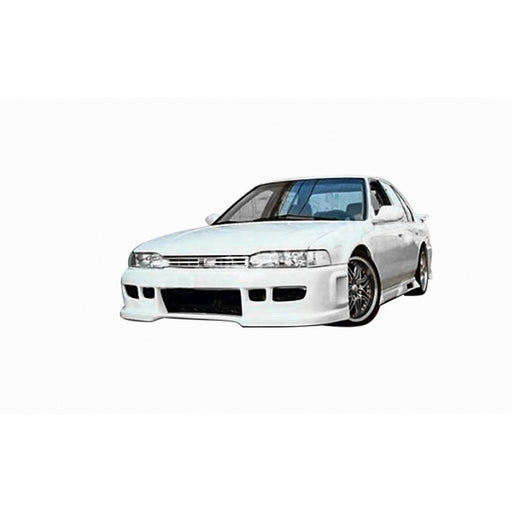 KBD Honda Accord 1990-1993 BW Spec Style 1 Piece Polyurethane Front Bumper