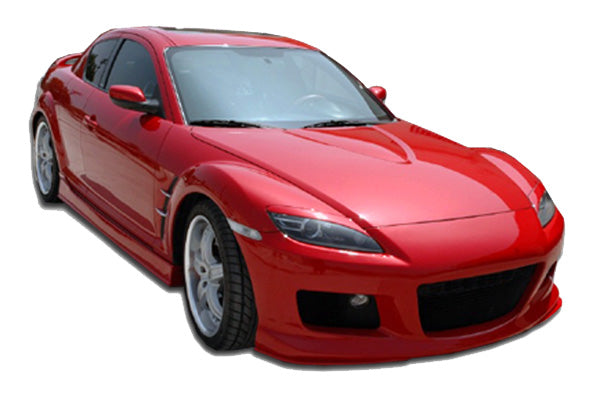 KBD Mazda RX8 2004-2008 MS Style Pare-chocs avant en polyuréthane 1 pièce