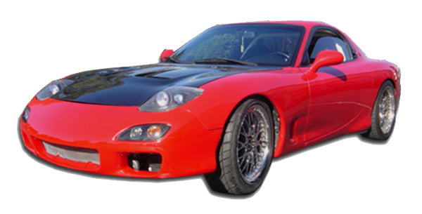 KBD Mazda RX7 1993-1997 F Spec Style 1 Piece Polyurethane Front Bumper