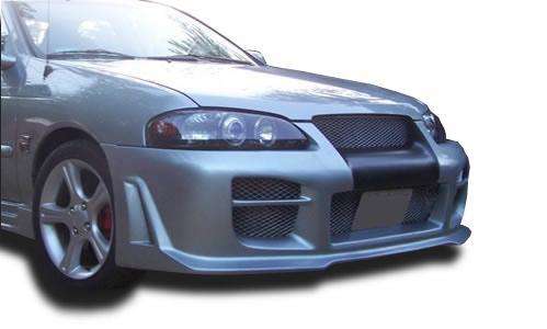 KBD Nissan Sentra 2004-2006 R34 Style 1 Piece Polyurethane Front Bumper