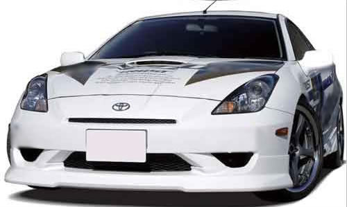 KBD Toyota Celica 2003-2005 ING Style 1 Piece Polyurethane Front Lip