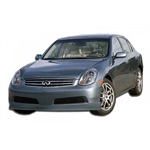 KBD Infiniti G35 4DR Sedan 2005-2006 IL Spec Style 1 Piece Polyurethane Front Lip