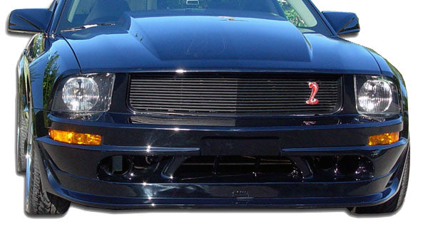 KBD Ford Mustang GT / V8 2005-2009 Cobra R Style 1 Piece Polyurethane Front Bumper