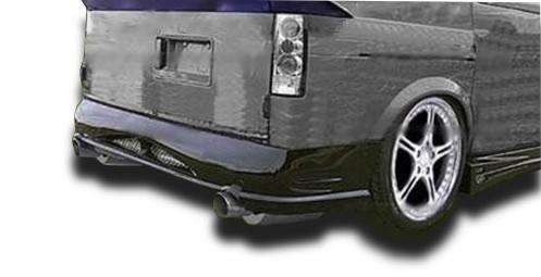 KBD Chevrolet Astro 1995-2004 (GMC Safari Van 1995-2004) Hollywood Style 4 Piece Polyurethane Full Body Kit