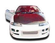KBD Mitsubishi Eclipse 1995-1999 (Eagle Talon 1995-1998) Bomb Style 1 Piece Polyurethane Front Bumper