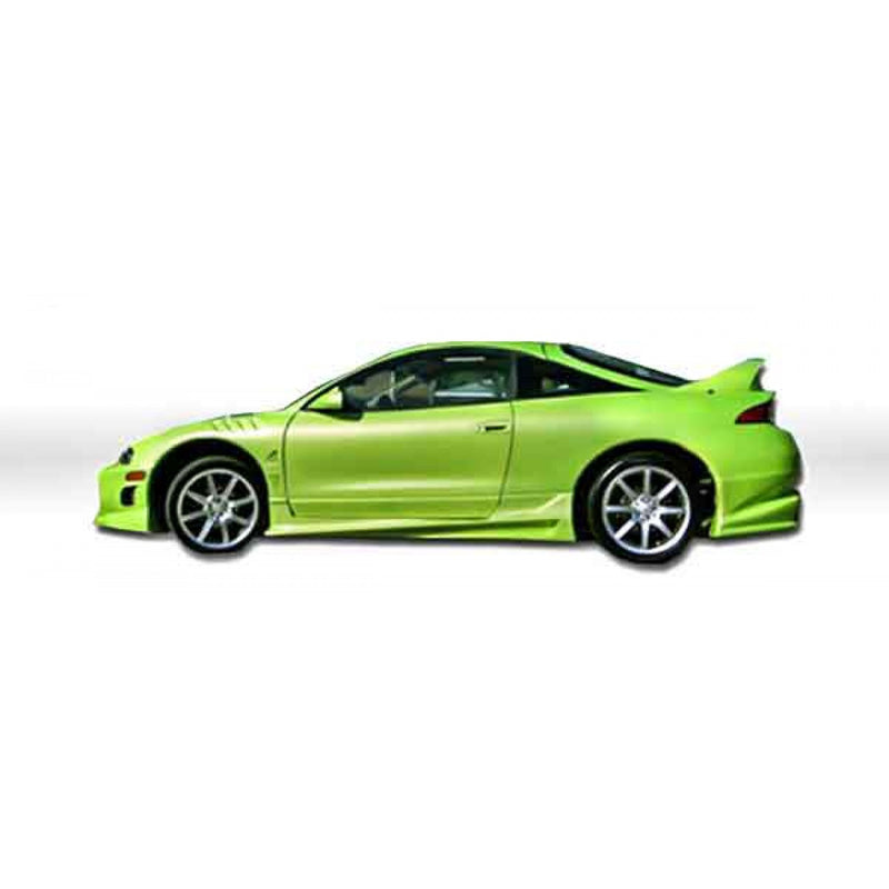 KBD Mitsubishi Eclipse 1995-1999 (Eagle Talon 1995-1998) Bomb Style 2 Piece Polyurethane Side Skirts