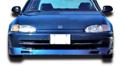 KBD Honda Civic 4DR 1992-1995 MU Spec Style 1 Piece Polyurethane Front Lip