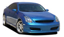 KBD Infiniti G35 2DR Coupe 2003-2007 Nismo Style 1 Piece Polyurethane Front Bumper