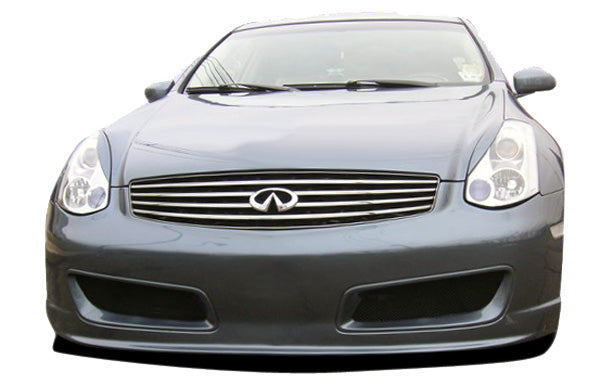 KBD Infiniti G35 2DR Coupe 2003-2007 Nismo Style 1 Piece Polyurethane Front Bumper