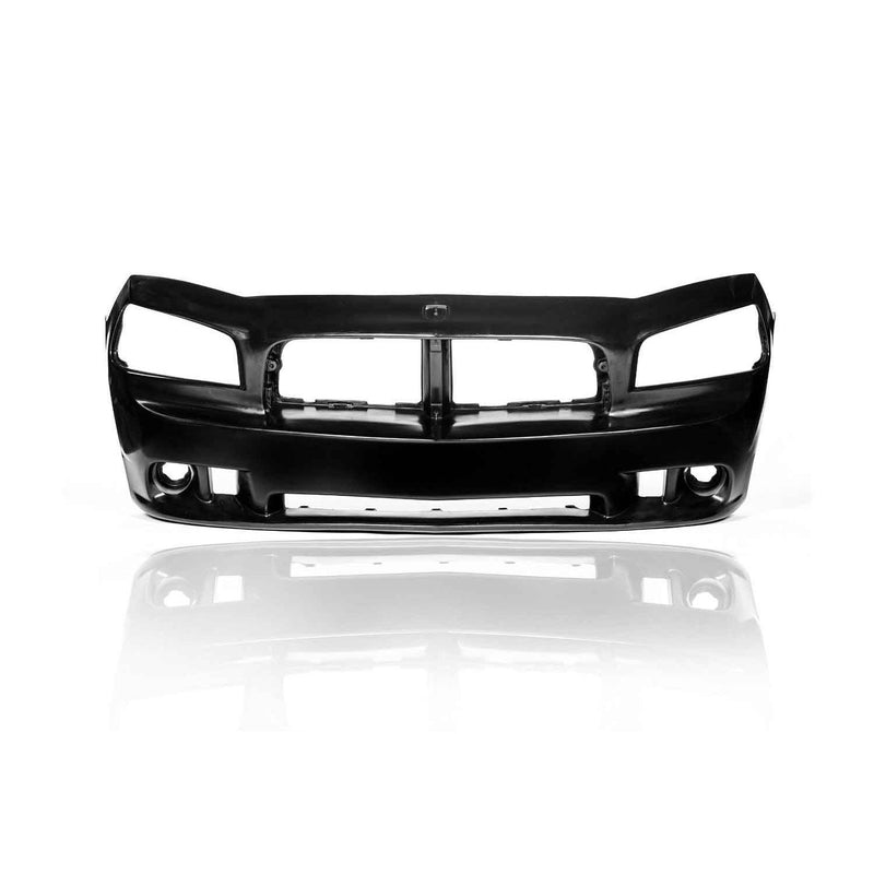 KBD Dodge Charger 2006-2010 SRT Look Style 1 Piece Polyurethane Front Bumper